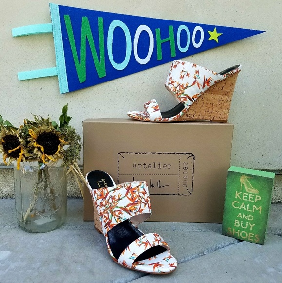 Fun Colorful Wedges by Nicole Miller - Picture 1 of 7
